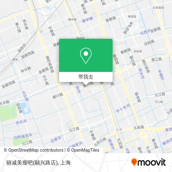 丽减美瘦吧(颛兴路店)地图
