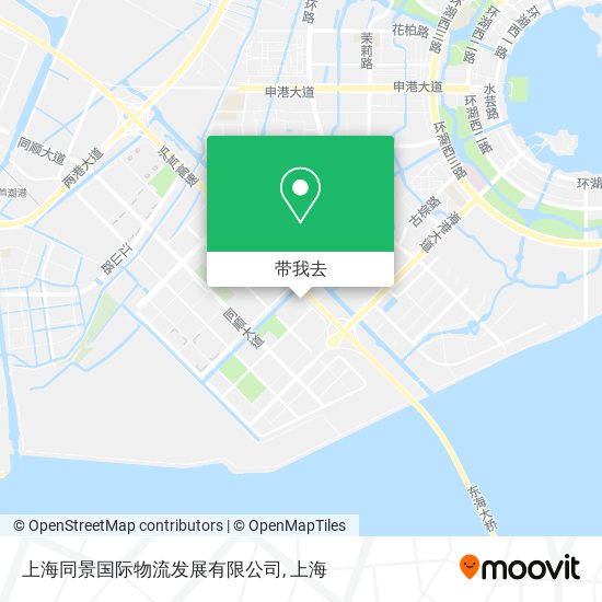 上海同景国际物流发展有限公司地图