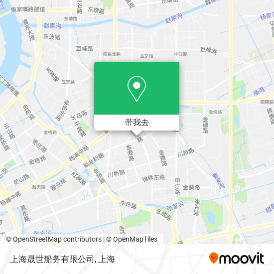 上海晟世船务有限公司地图