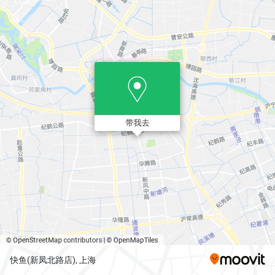 快鱼(新凤北路店)地图
