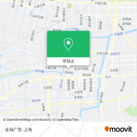 金福广告地图