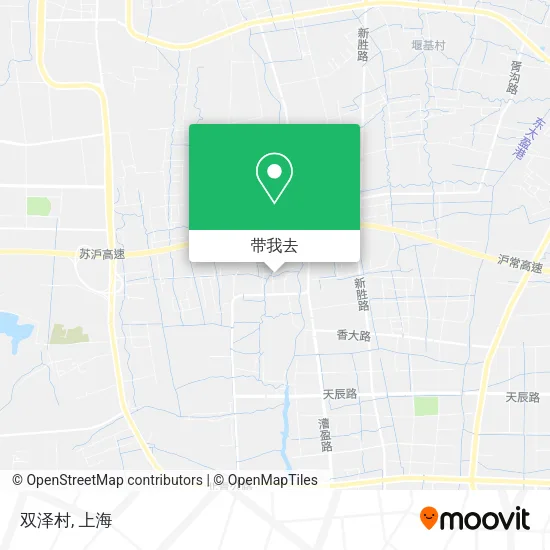 双泽村地图