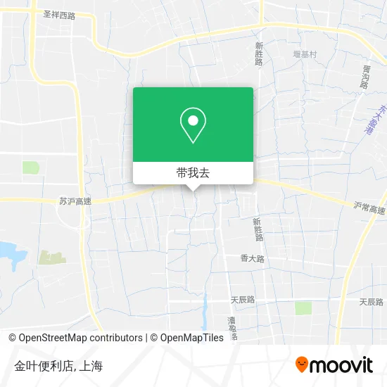 金叶便利店地图