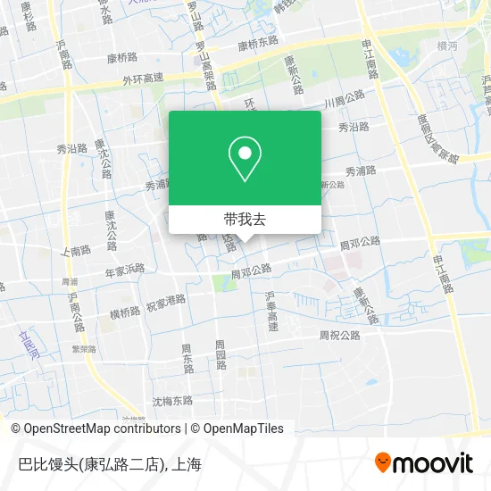 巴比馒头(康弘路二店)地图