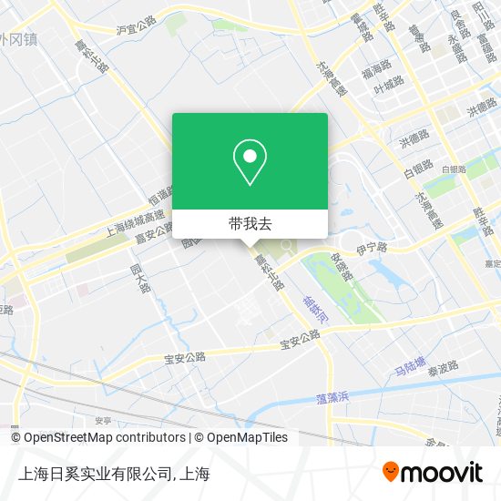 上海日奚实业有限公司地图