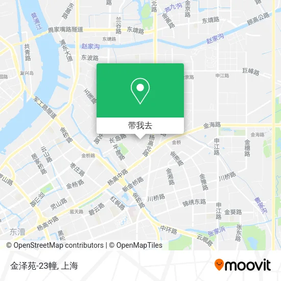 金泽苑-23幢地图