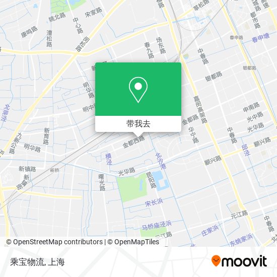 乘宝物流地图