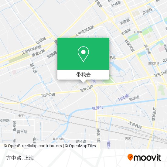方中路地图