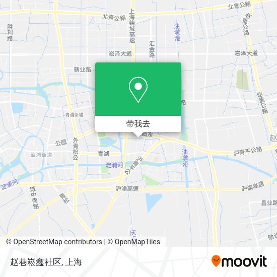 赵巷崧鑫社区地图