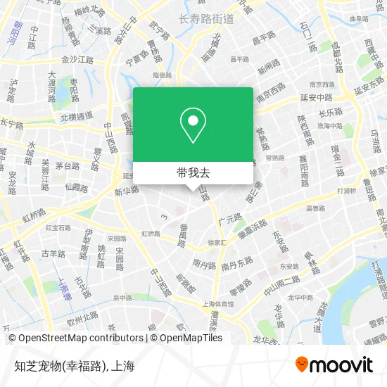 知芝宠物(幸福路)地图