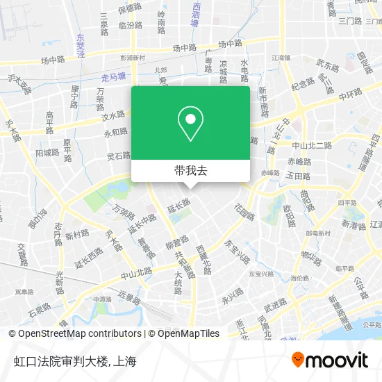 虹口法院审判大楼地图