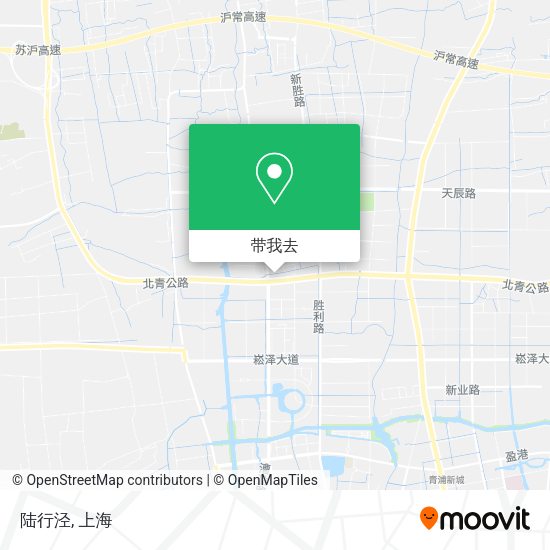 陆行泾地图