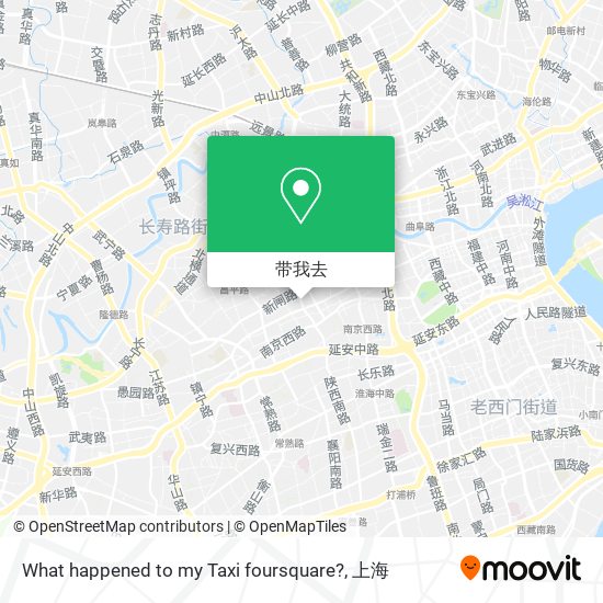 What happened to my Taxi foursquare?地图