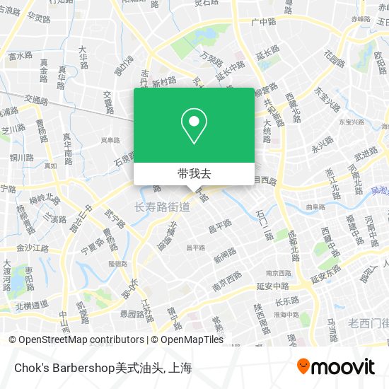 Chok's Barbershop美式油头地图