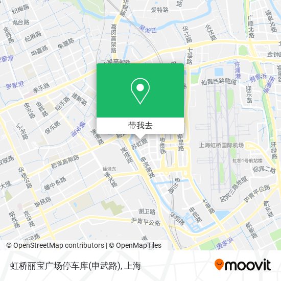 虹桥丽宝广场停车库(申武路)地图