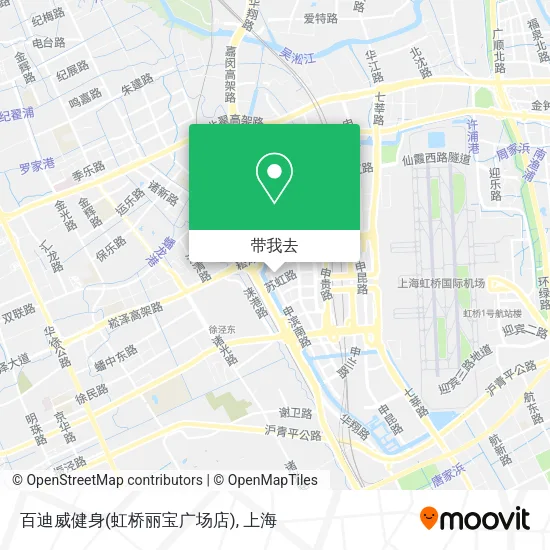 百迪威健身(虹桥丽宝广场店)地图