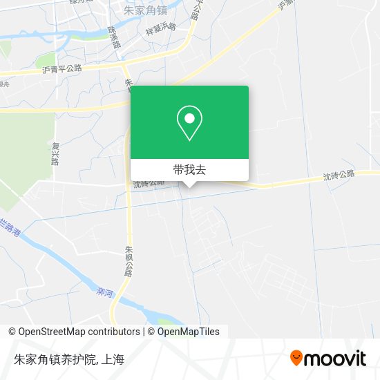 朱家角镇养护院地图