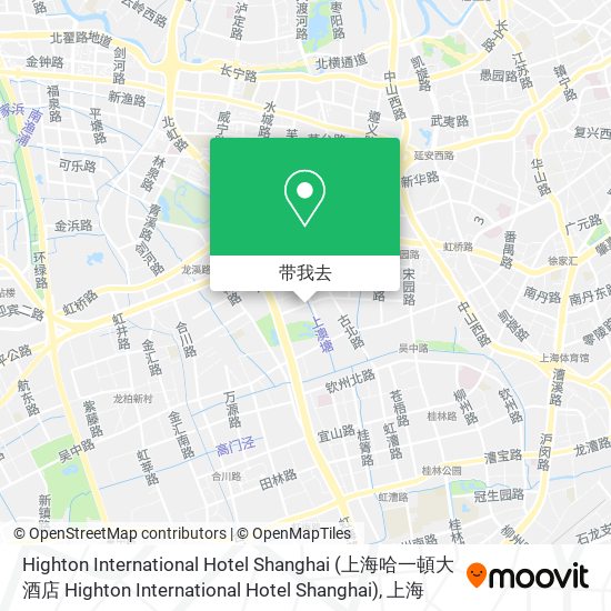 Highton International Hotel Shanghai地图