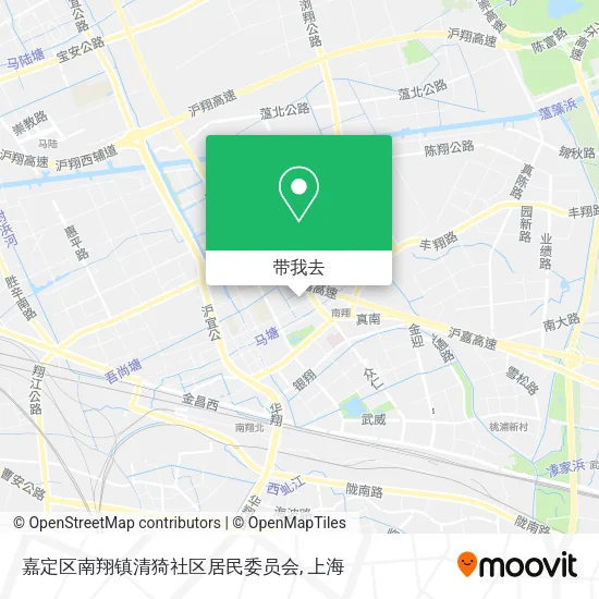 嘉定区南翔镇清猗社区居民委员会地图