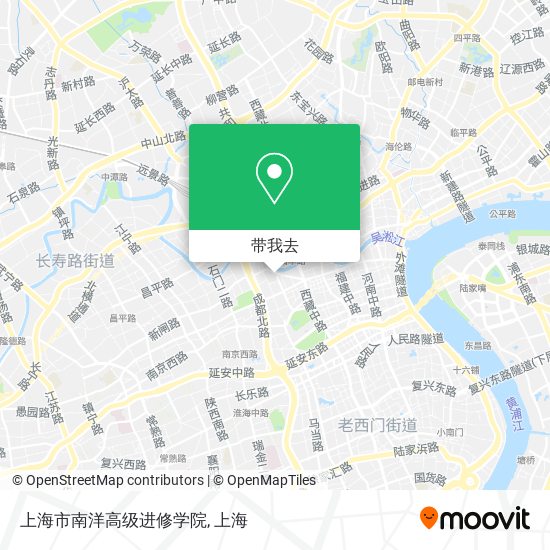 上海市南洋高级进修学院地图