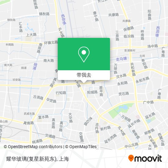 耀华玻璃(复星新苑东)地图