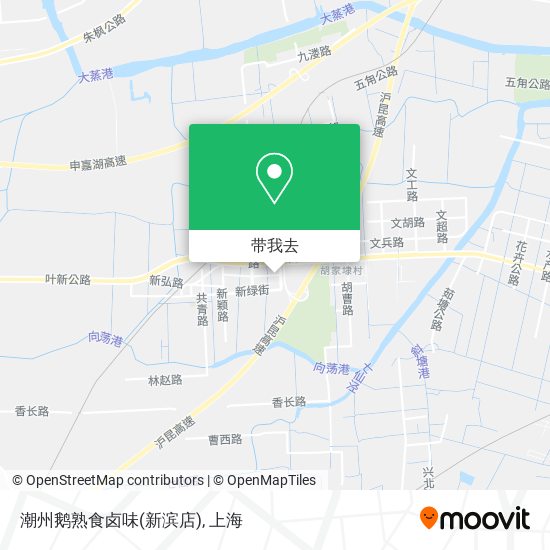 潮州鹅熟食卤味(新滨店)地图