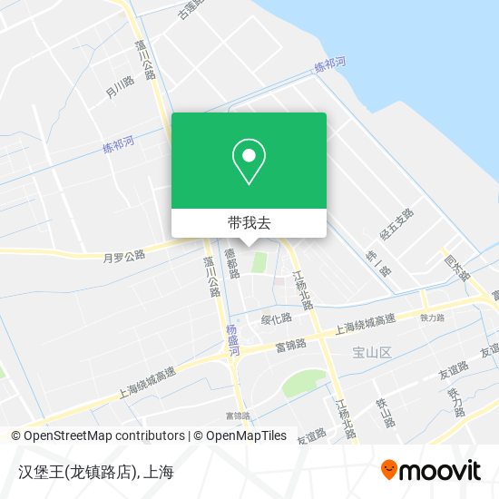 汉堡王(龙镇路店)地图