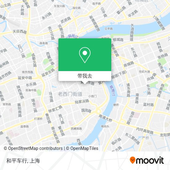 和平车行地图