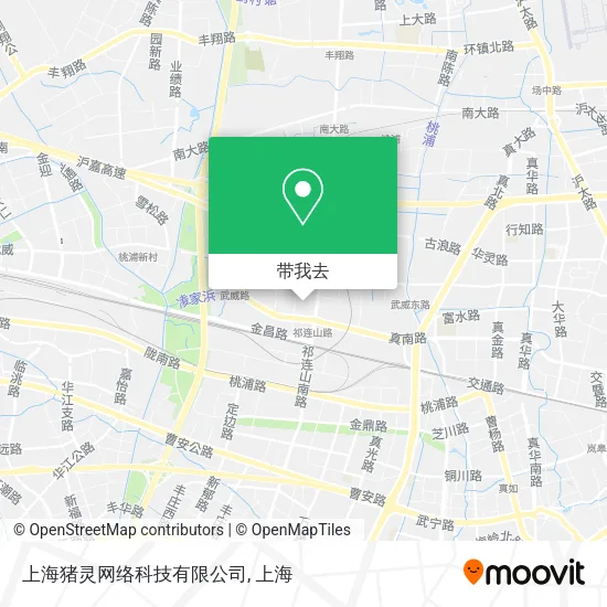 上海猪灵网络科技有限公司地图