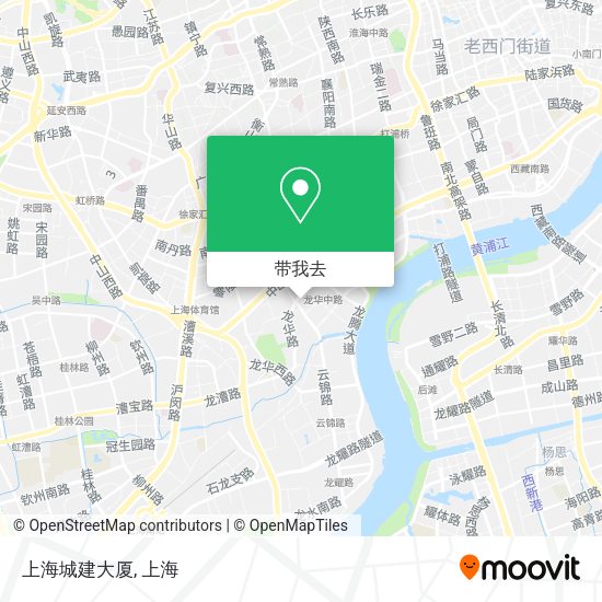上海城建大厦地图