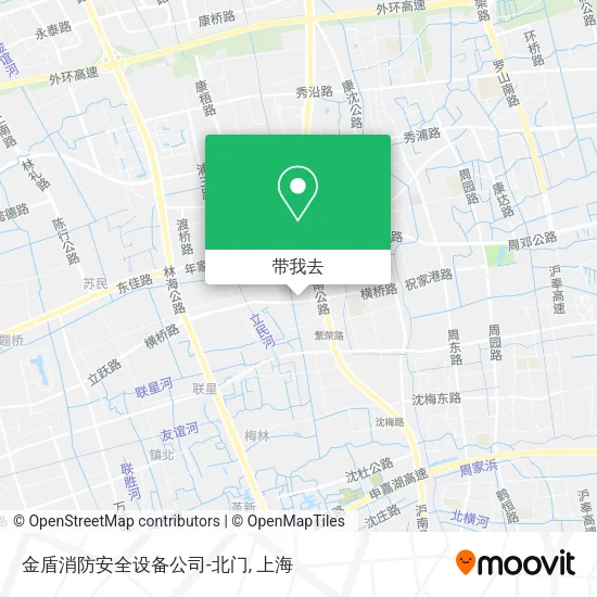 金盾消防安全设备公司-北门地图