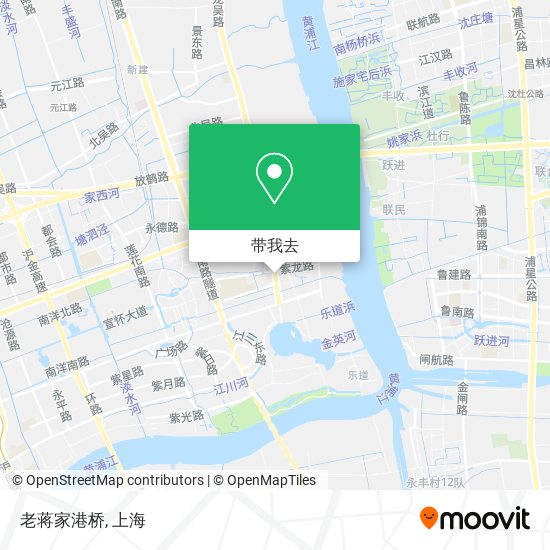 老蒋家港桥地图