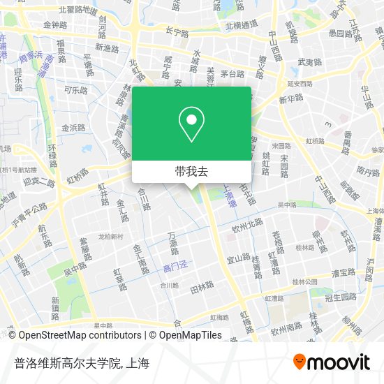 普洛维斯高尔夫学院地图