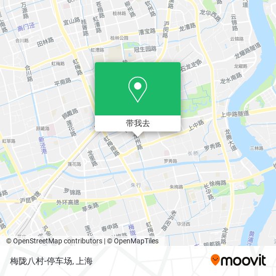 梅陇八村-停车场地图