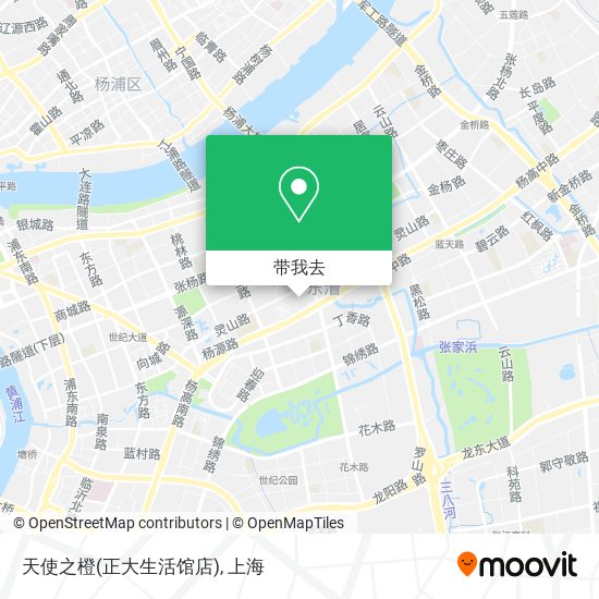 天使之橙(正大生活馆店)地图