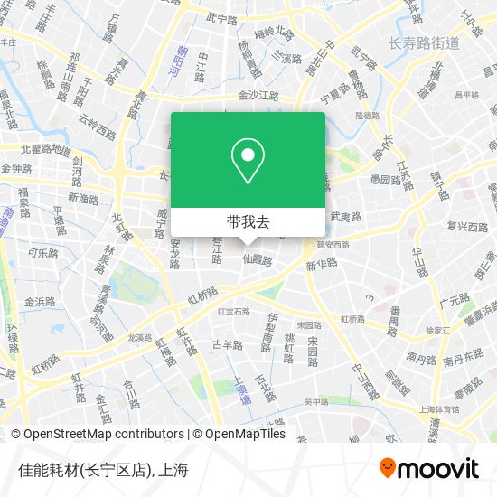 佳能耗材(长宁区店)地图