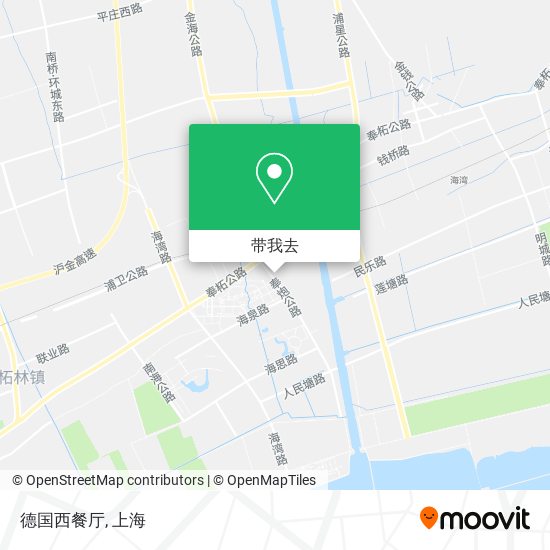 德国西餐厅地图