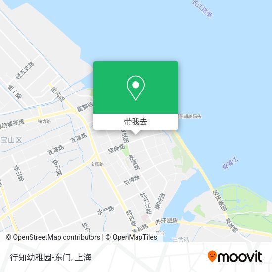 行知幼稚园-东门地图
