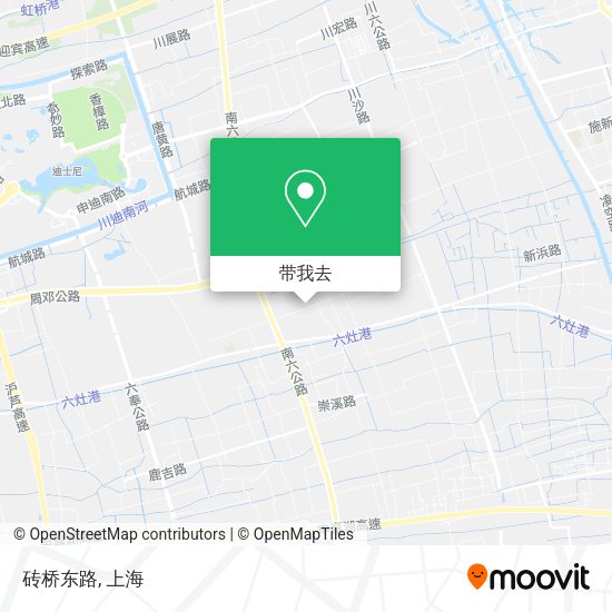 砖桥东路地图