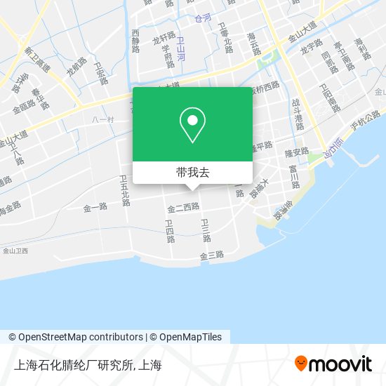 上海石化腈纶厂研究所地图