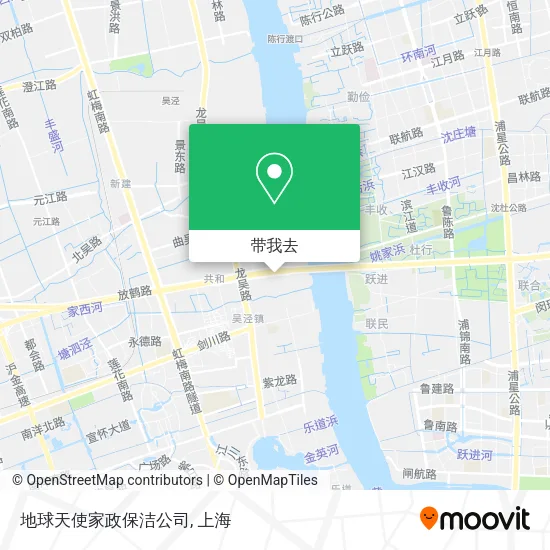 地球天使家政保洁公司地图