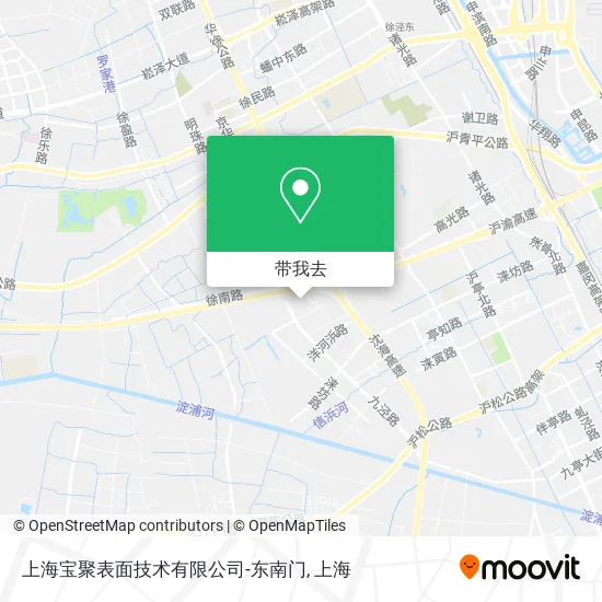 上海宝聚表面技术有限公司-东南门地图
