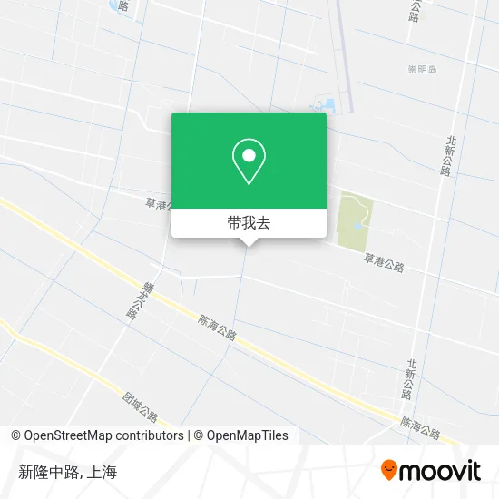 新隆中路地图