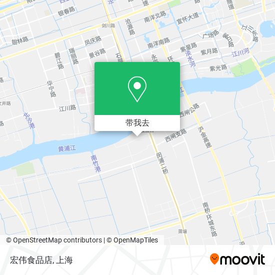 宏伟食品店地图