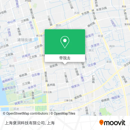 上海褒润科技有限公司地图