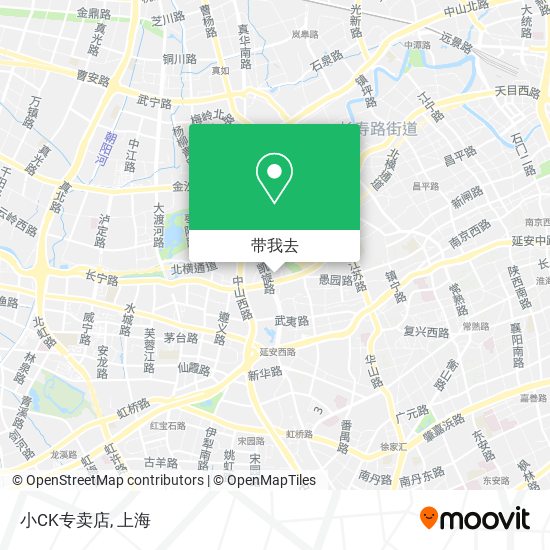 小CK专卖店地图