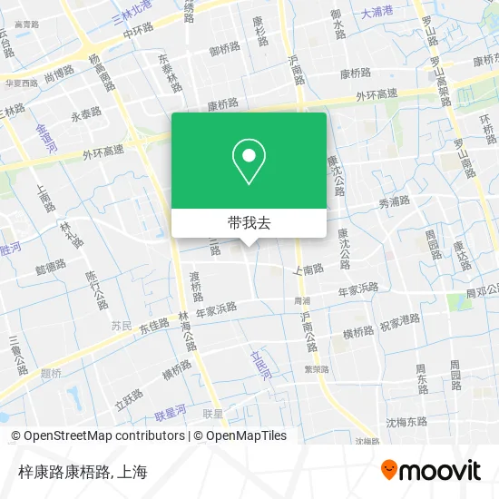 梓康路康梧路地图