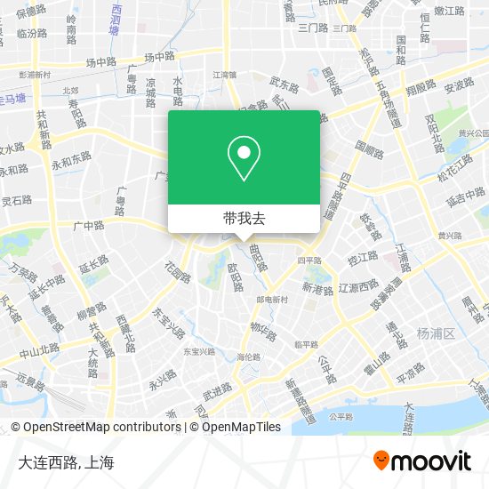 大连西路地图