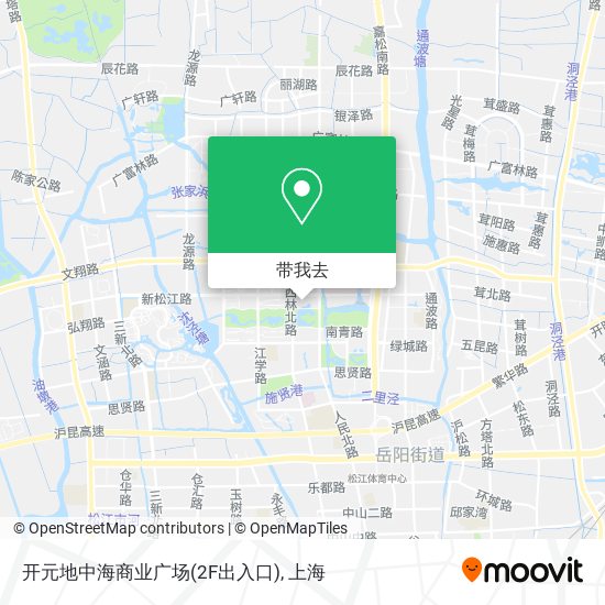 开元地中海商业广场(2F出入口)地图