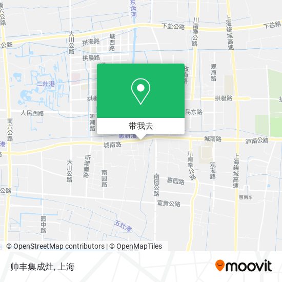 帅丰集成灶地图